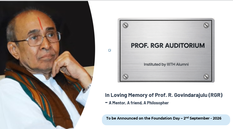 Prof. RGR Auditorium